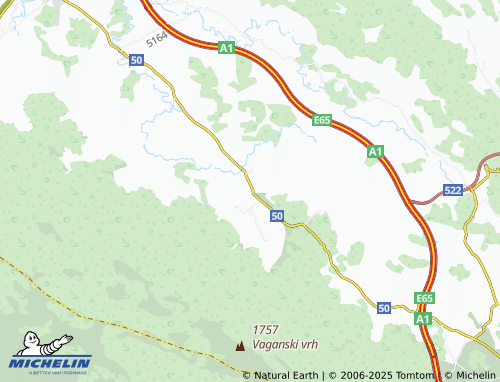 Mapa MICHELIN Marunići - ViaMichelin