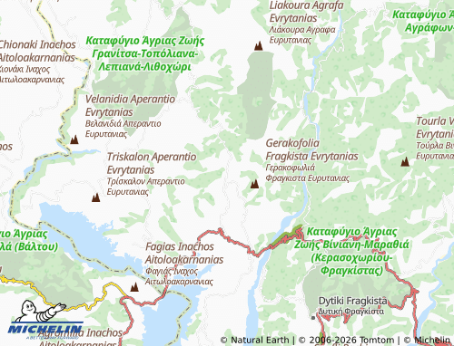 MICHELIN Voulpi map - ViaMichelin