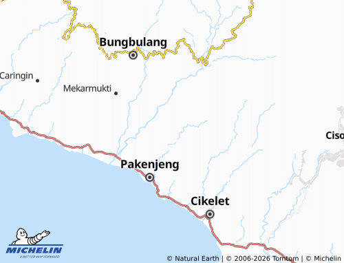 MICHELIN-Landkarte Karangsari - ViaMichelin