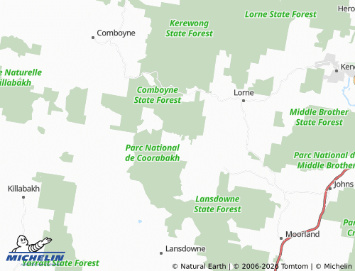 MICHELIN Waitui map - ViaMichelin