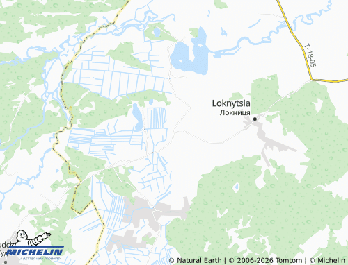 Mappa MICHELIN Kutyn - ViaMichelin
