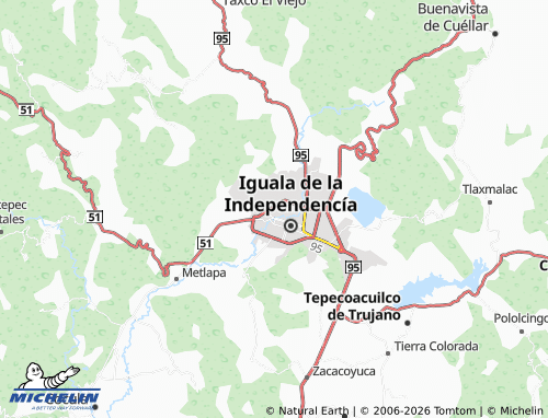 Mappa MICHELIN Ignacio Manuel Altamirano - ViaMichelin