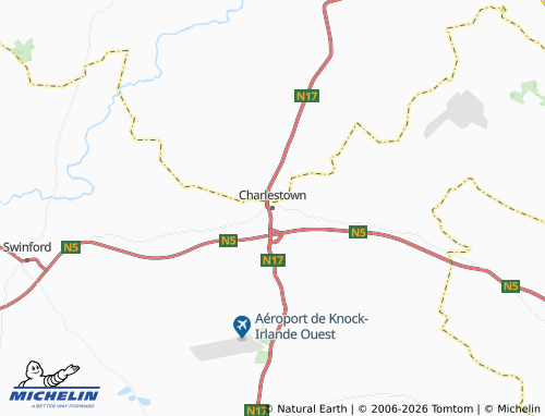 Mapa MICHELIN Charlestown - ViaMichelin