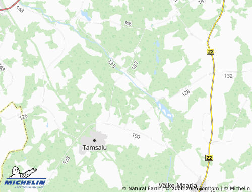 Carte MICHELIN Järvajõe - ViaMichelin