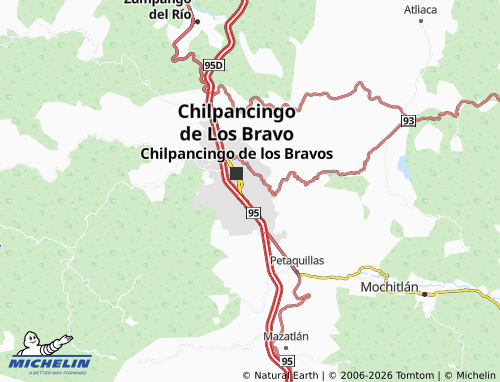 Mappa MICHELIN Tribuna Nacional - ViaMichelin