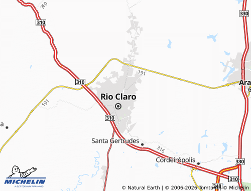 Mapa MICHELIN Vila Alemã - ViaMichelin