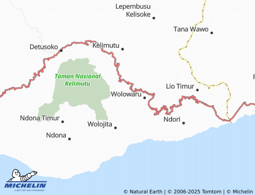 MICHELIN Rindiwawo map - ViaMichelin
