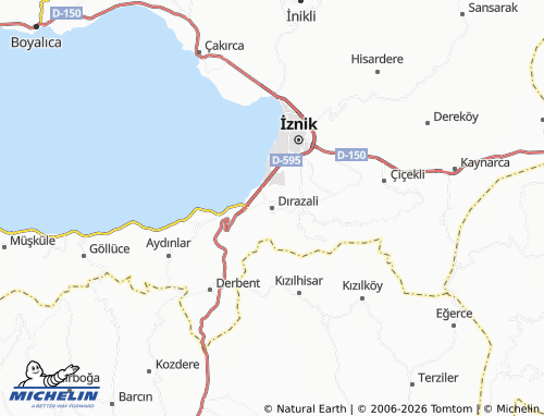 Mappa MICHELIN Dırazali - ViaMichelin
