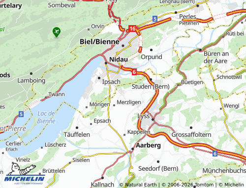 Mappa MICHELIN Jens - ViaMichelin