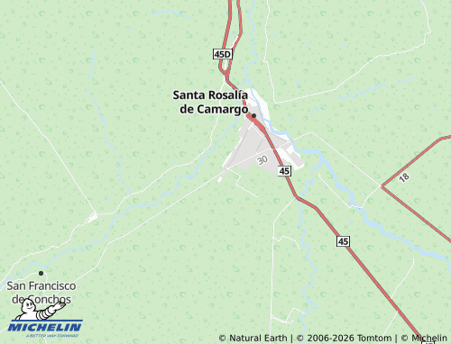 MICHELIN Fovissste map - ViaMichelin