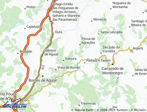 MICHELIN Frutuoso map - ViaMichelin