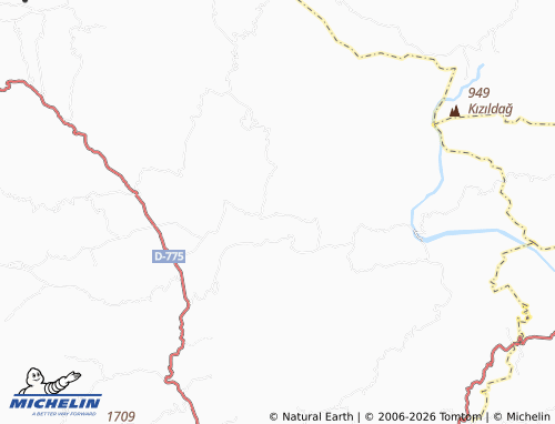 Mappa MICHELIN Çetmi - ViaMichelin