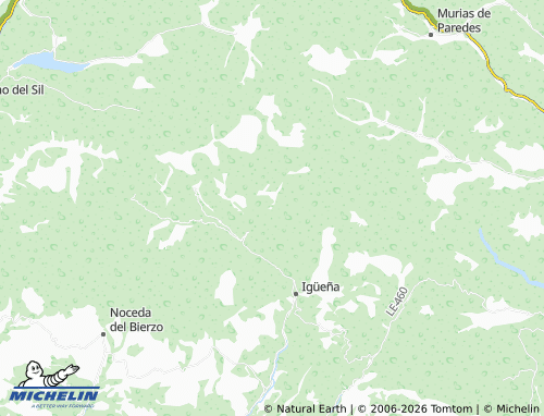 MICHELIN Colinas del Campo map - ViaMichelin
