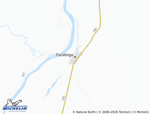 Mapa MICHELIN Paratinga - ViaMichelin