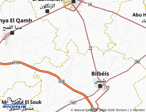 Mapa MICHELIN Sandanhour - ViaMichelin