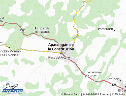 Mapa MICHELIN Buenos Aires - ViaMichelin