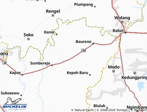 Carte MICHELIN Banjaranyar - ViaMichelin
