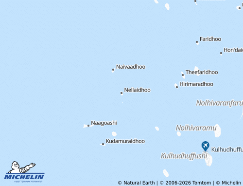 Mappa MICHELIN Nellaidhoo - ViaMichelin