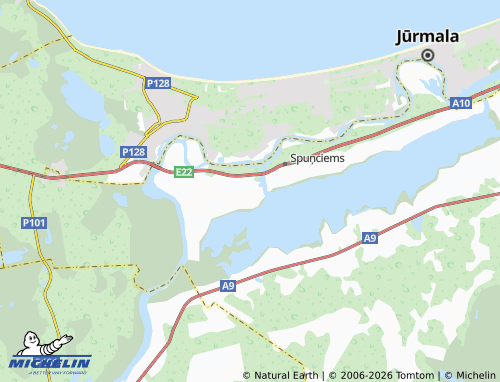 Mapa MICHELIN Pērnciems - ViaMichelin