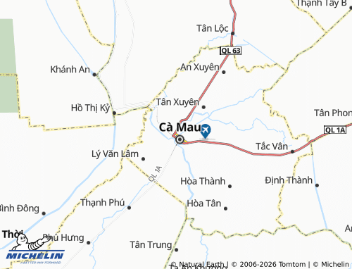 Carte MICHELIN Phường 2 - ViaMichelin