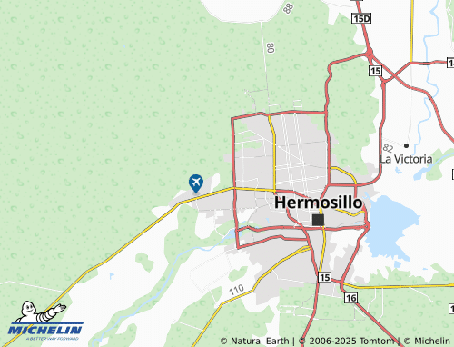MICHELIN Río de la Plata Residencial map - ViaMichelin