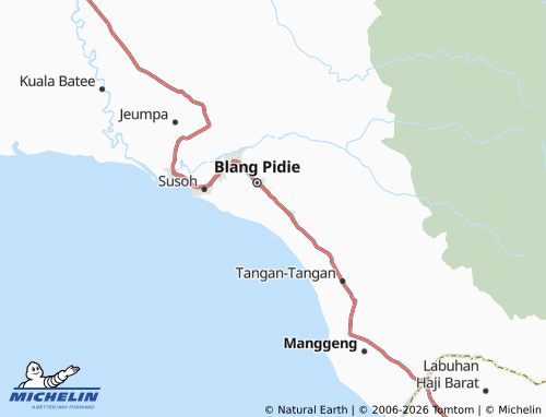 MICHELIN Alue Dama map - ViaMichelin
