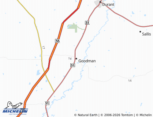 Mapa MICHELIN Goodman - ViaMichelin