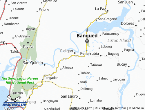 Mappa MICHELIN Poblacion West - ViaMichelin