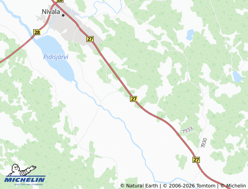 Carte MICHELIN Haapaperä - ViaMichelin