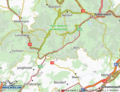 Carte MICHELIN Hersberg - ViaMichelin