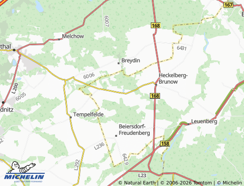 Kaart MICHELIN Beerbaum - ViaMichelin