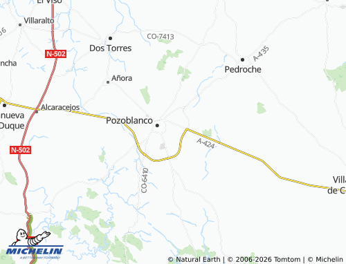 MICHELIN Huerta Perdida map - ViaMichelin
