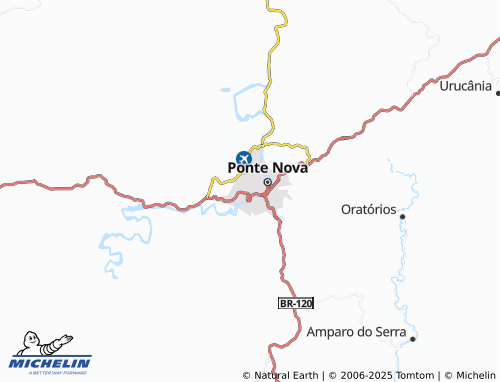 MICHELIN Vila Alvarenga map - ViaMichelin