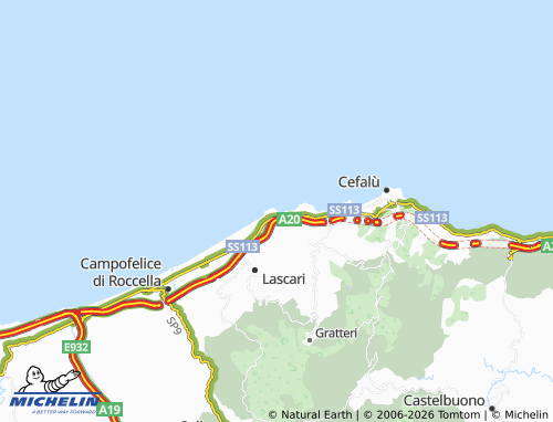 MICHELIN Capo Plaja map - ViaMichelin
