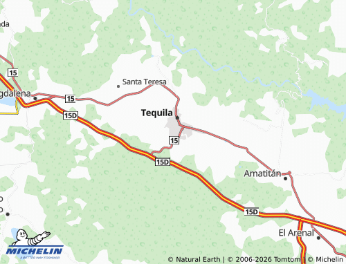 MICHELIN Los Portales map - ViaMichelin