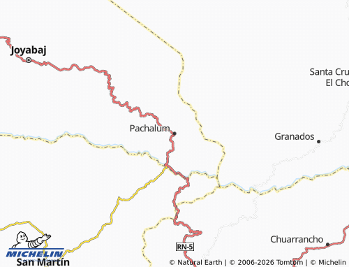 MICHELIN-Landkarte Pachalum - ViaMichelin
