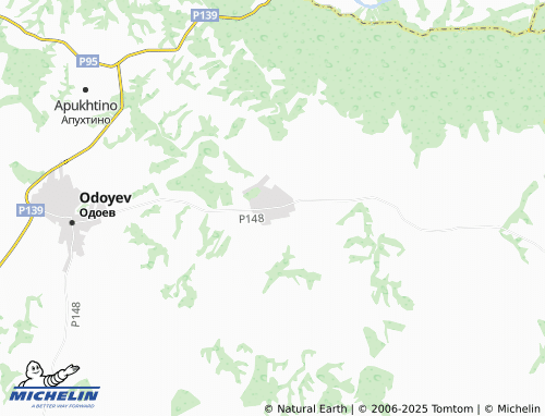 MICHELIN Zhemchuzhnikovo map - ViaMichelin