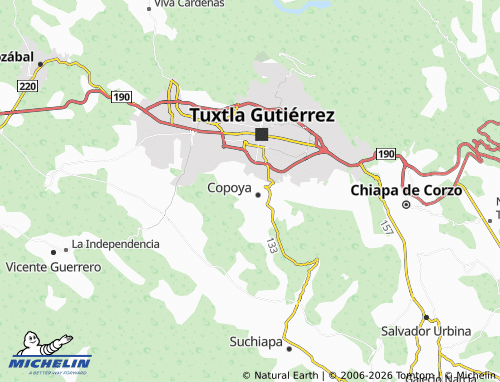 MICHELIN La Lomita, Copoya map - ViaMichelin