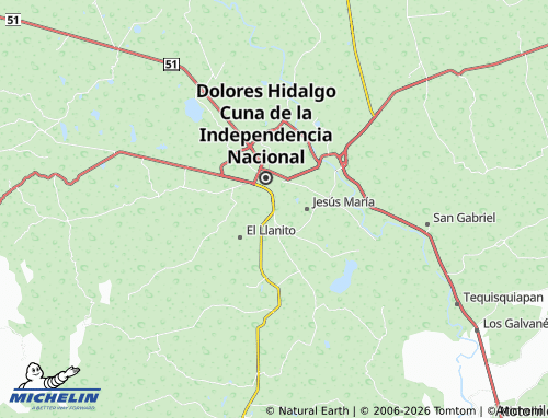 Mappa MICHELIN Las Palomas - ViaMichelin