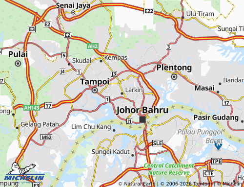 Mapa MICHELIN Larkin - ViaMichelin