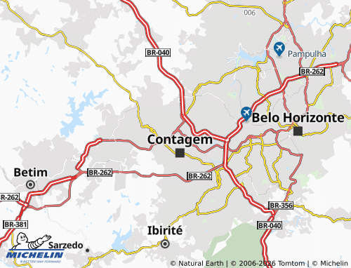 MICHELIN Cinco map - ViaMichelin