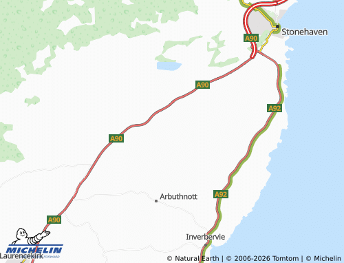 Carte MICHELIN Pitforthie - ViaMichelin