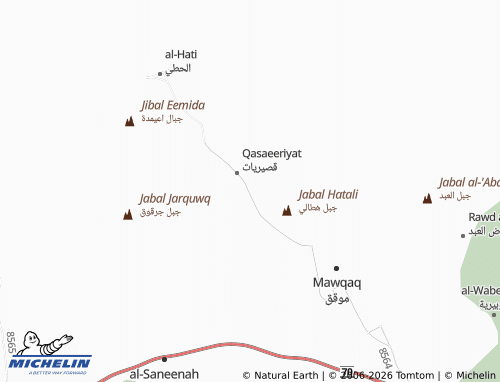 MICHELIN-Landkarte al-Ghafeeliya - ViaMichelin