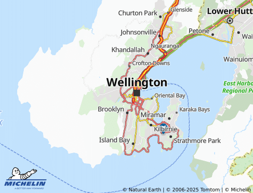 MICHELIN Kelburn map - ViaMichelin