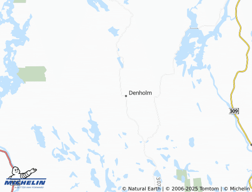 MICHELIN Denholm map - ViaMichelin