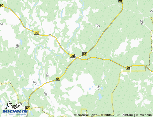 MICHELIN Vinso map - ViaMichelin