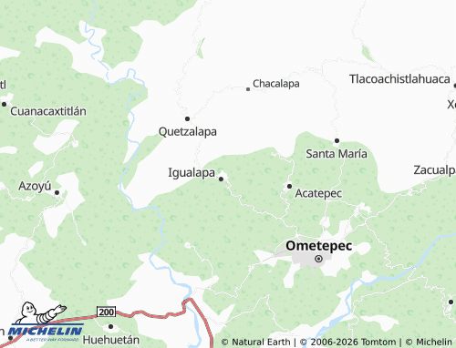 MICHELIN De Los Tepetates map - ViaMichelin
