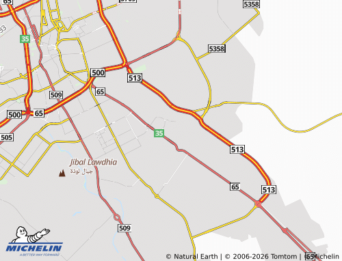 Carte MICHELIN al-'Iskan - ViaMichelin