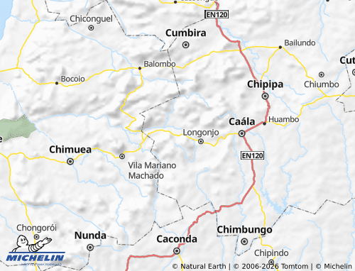 MICHELIN Ucuma map - ViaMichelin