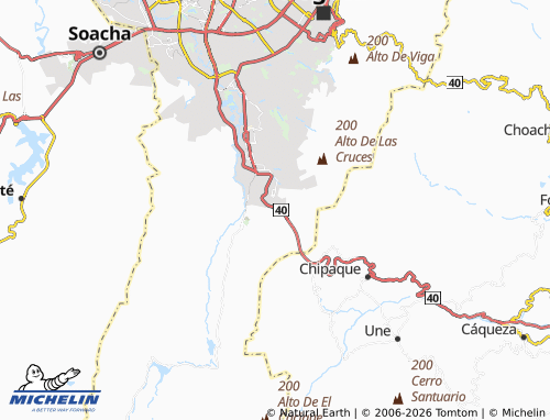 Carte MICHELIN La Huerta - ViaMichelin